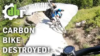 How To Break a Carbon Frame - and Almost Two