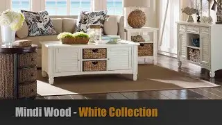 MINDI WHITE COLLECTION - Solid Wood - Exotic Furniture