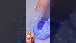 Glitter Color Nail Art | Easy Sparkly Nail Design Tutorial 2025