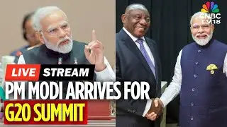 G20 Summit Live: PM Modi Arrives in South Africa for G20 Summit | PM Modi In South Africa | N18G