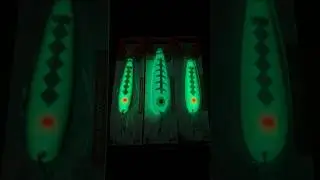 Quick charging of glow spoons with UV flashlight. #fishing #educational #learning #tips #diy #hack