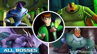 BEN 10 Alien Force: All Bosses & Secret Ending (Wii) [2K 60FPS]