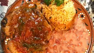 Chuletas a La Mexicana(Mexican Style Pork Chops )