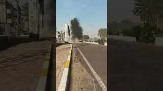 Just Happened! Iranian Troops Destroy Merkava Tank Convoy in City 212 #shorts #arma3