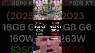 RX 9060 XT vs RX 7800 XT &ndash; Is the Upgrade Worth It? 🔄🔥#shorts