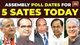Assembly Election 2023 Live Update: Polling In 5 States From November 7, Results On December 3