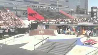 Paul Rodriguez & Ryan Sheckler battle it out for gold at Xgames 2012