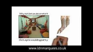 Marquee Hire in London doodle video