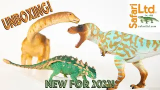 Unboxing The New for 2022 Safari Ltd Dinosaurs