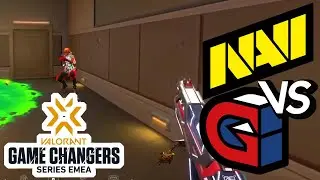 Guild X vs NAVI Celestials Map 2 VOD - VCT 2022: Game Changers EMEA Series 3 | VALORANT