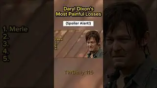 Daryl Dixon's most painful losses  #thewalkingdead #twd #rickgrimes #walkingdead #movie