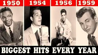 Most Popular Song Every Year In The 50's। Greatest Hit's Of The 50's। Top 100 Songs Of 50's