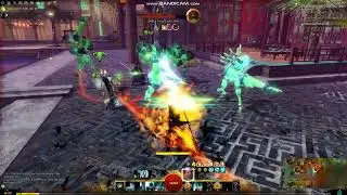 Guild Wars 2 - Guardian - decide on a curse of action - New Kaineng City