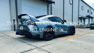 Big Turbo T51R MKV Supra w/ SP1R Titanium Exhaust &mdash; RAW Sounds!