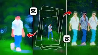 Instagram Trending Walking Reels Editing | Capcut Template Reels Editing Blur Effect Edite