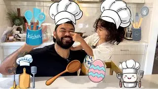 Cooking Superhero Mummy a Superhero Breakfast of Champions 🦸&zwj;♀️🍳 | Family Adventure for Kids