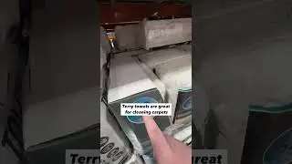 Lets take a trip to costco and show you one of my favorite towels for cleaning carpet staining!