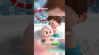 Bubble Bath Fun! Splish, Splash, Get Super Clean! @Shorts