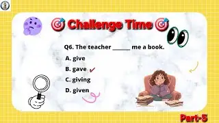 🏆 Only Grammar Champs Can Win This Game! 👇 Comment Your Score Below!🎯  #englishquiz​ #dailygrammar​ 