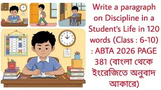 Write a Paragraph on Discipline in a Student's Life in 120 words | Discipline in a Student's Life