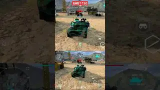 EMBT 120 vs OBJECT 640 🔥 #mwt #mwttankbattles #warthunder