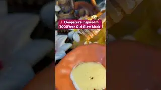 ✨ Cleopatra&rsquo;s 2000-Year-Old Glow Mask 👑 | Saffron & Kumkumadi Secret for Instant Radiance
