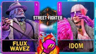 Street Fighter 6 🥊 Flux Wavez (JP) VS Idom (MANON) 🥊 スト6  🥊 SF6 🥊