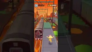 Subway surf new event lava on floor challenge ❤️‍🔥🌋🤯#subwaysurfs #gaming #trendingvideo #viral #fyp 