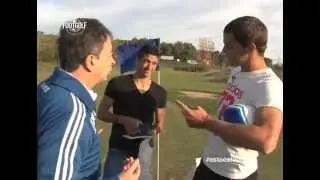 Esto Es FootGolf - Manuel Lanzini y Leandro Gonzalez Pirez