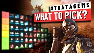 Stratagems For Terminids | Ultimate Tier List | Helldivers 2
