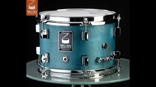 Seven Six Drum Company's  Rio Weathered Sky UltraThin Reso Series Custom Side/Utility Snare Drum