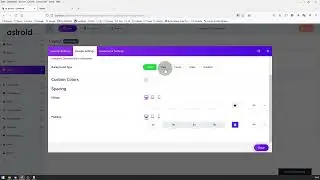 Astroid 3 Spalten Layout