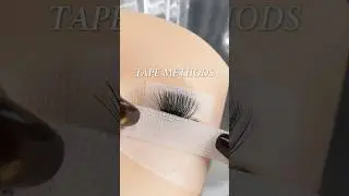 How I Use Tape for Perfect Lash Isolation 🔍💯