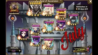 TOA Hell July 2025 Stage 1-10 (30 Stars) - Summoners War