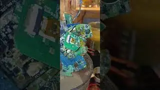 Hobby E-waste, royal orange sediment cleanout