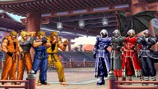 [KOF Mugen] Ryo Sakazaki Team vs Zero Team