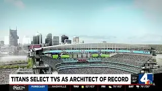 Titans select TVS as architect of record for new stadium