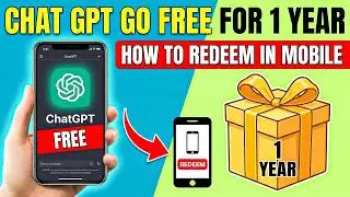 How to Redeem ChatGPT Go Plan Free 1 Year in 2026 | Easy Method to Redeem #chatgpt