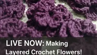 Crochet Cardigan with two layered flowers | Learn how to start a Crochet Cardigan |The Crochet Nest