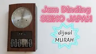 Jam Dinding SEIKO JAPAN 30 DAY Jadul Original