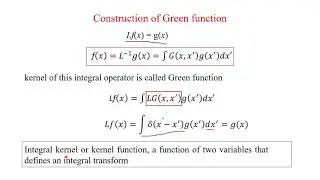 Q 11.1 Introduction to Green's function