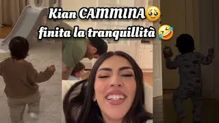 Kian cammina,Giulia e Pier salutano la tranquillità 🤣 