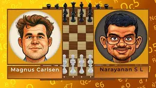 ♜  Magnus Carlsen 🤝 Narayanan S L - May 21 Early 2024 #chessgame