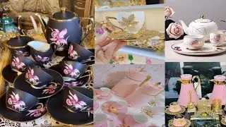 Fancy tea 🍵☕ set design 2025/ latest tea cups design