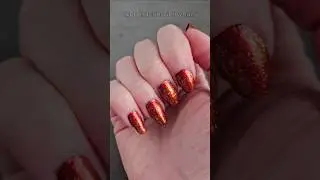Sacrificial Lacquer + Solar Unicorn Skin Combo | Orangeandshinynails