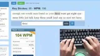 Typing with 3 keyboard layouts (Dvorak, QWERTY, OETA [one handed]) on Das Keyboards 4C