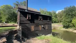 Muscatine Iowa day trip 2024 Pearl Button Museum Pine Creek Grist Mill Mark Twain Overlook