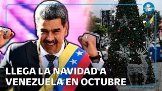 Venezuela inicia Navidad anticipada en medio de crisis econ&oacute;mica y amenaza de EU