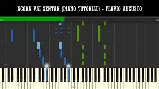 AGORA VAI SENTAR (PIANO TUTORIAL)