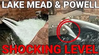 SHOCKING New Water Levels at Lake Mead & Lake Powell | Colorado River in Trouble